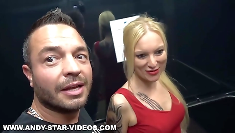 Mature woman with huge tits