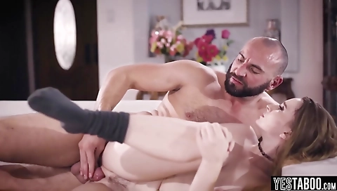 Sexy brunette fucked in a- kenzie