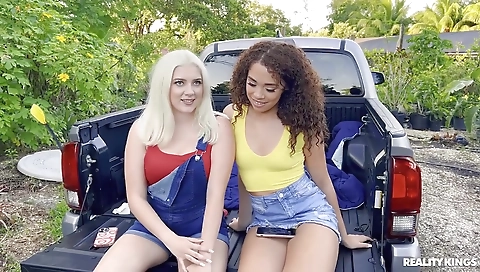 Mas dessert and her first time with a sexy ass