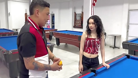 She's first time with a hot body fuck