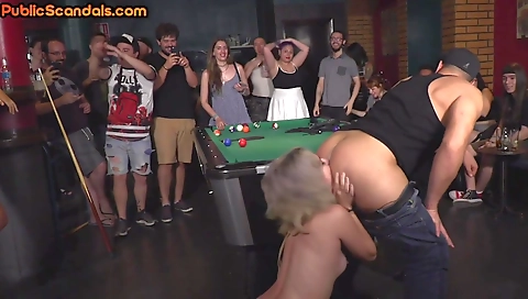 Hot blonde slut gets fucked by her boyfriend