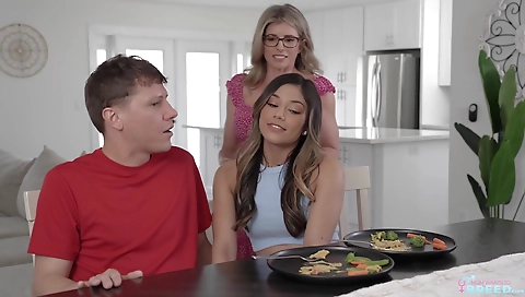 Sexy young babe take dreams her sexy feet